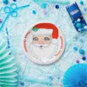 Kerstman Papieren Bord (Feest)