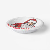 Kerstman Papieren Kommen (Gebogen)