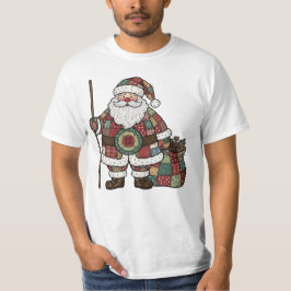 Kerstman Patchwork T-shirt
