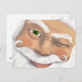 Kerstman - PC H Feestdagenkaart (Voorkant / Achterkant)