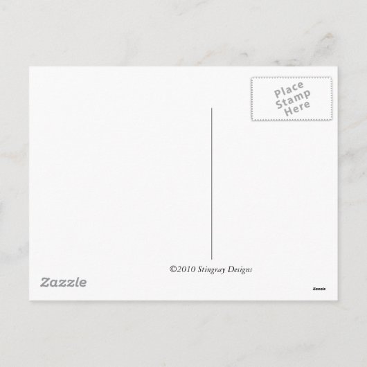 Kerstman - PC H Feestdagenkaart (Achterkant)