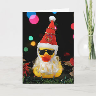 Kerstman Peacenik Feestdagen Kaart