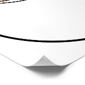 Kerstman, Penguin en Guitar Poster (Hoek)