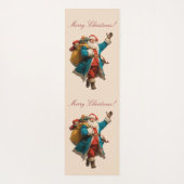Kerstman Persoonlijk Kerstontwerp Yogamat (Achterkant)