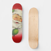 kerstman persoonlijk skateboard (Voorkant)