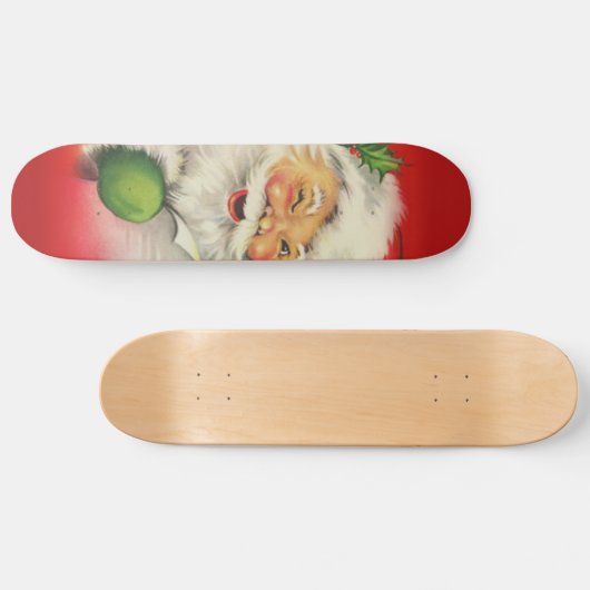  kerstman persoonlijk skateboard (Horizontaal)