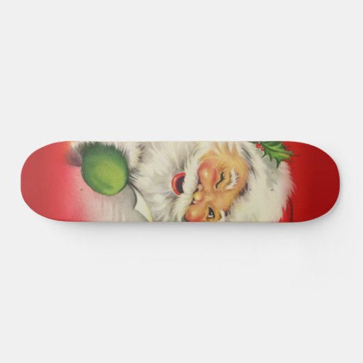  kerstman persoonlijk skateboard (Horizontaal)