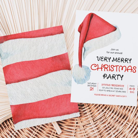 Kerstman Pet Kerstfeest Kaart