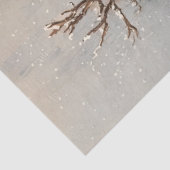  Kerstman Petting Een Rendier Decoupage Tissuepapier (Detail)