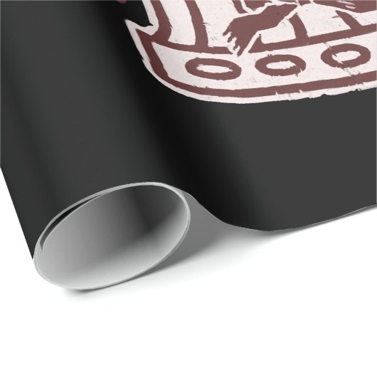 Kerstman Pickleball Kerstmis, Grappige Kerstman Cadeaupapier (Rol Hoek)