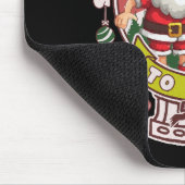 Kerstman Pickleball Kerstmis, Grappige Kerstman  Muismat (Hoek)