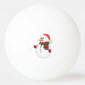 Kerstman Ping Pong Ball (Voorkant)
