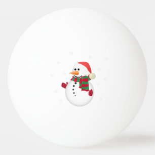 Kerstman Ping Pong Ball