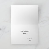 Kerstman pinguïn fotokaart sjabloon (Binnen)