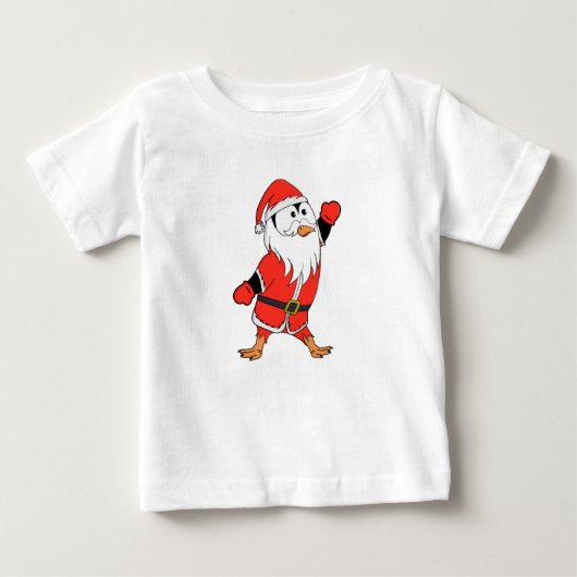 Kerstman Pinguïn Klaar voor Kerstmis (Voorkant)