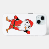 Kerstman Pinguïn Klaar voor Kerstmis Case-Mate iPhone Case (Achterkant (horizontaal))