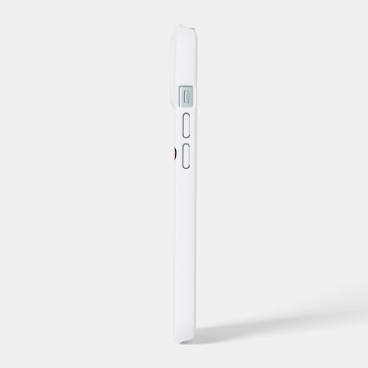 Kerstman Pinguïn Klaar voor Kerstmis iPhone 15 Case (Linkerkant)