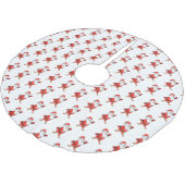 Kerstman Pinguïn Klaar voor Kerstmis Kerstboom Rok (Gekanteld)