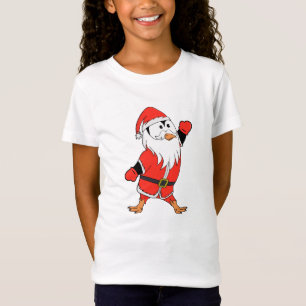 Kerstman Pinguïn Klaar voor Kerstmis T-shirt