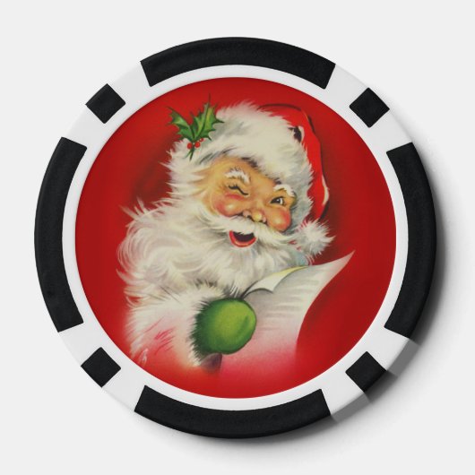  kerstman pokerchips (Achterkant)