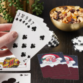 kerstman pokerkaarten (Insitu)