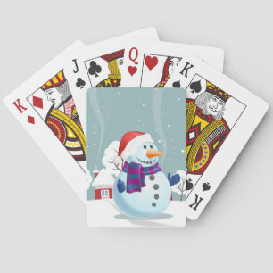 Kerstman Pokerkaarten