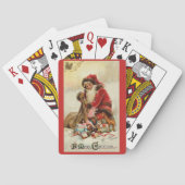  kerstman pokerkaarten (Achterkant)