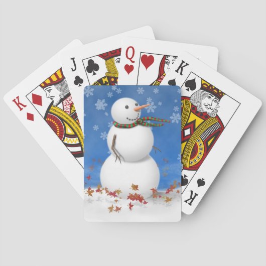 Kerstman Pokerkaarten (Achterkant)