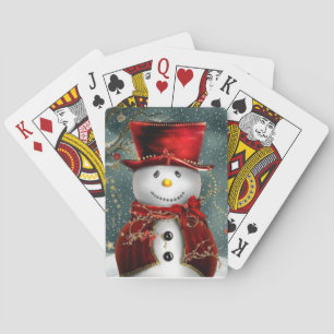 Kerstman Pokerkaarten