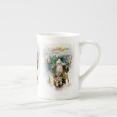 kerstman porselein kop (Rechts)