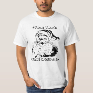  kerstman Portret Shaking Finger T-shirt