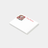 Kerstman Post-it® Notes (Schuin)