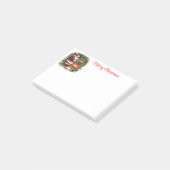 Kerstman Post-it® Notes (Schuin)