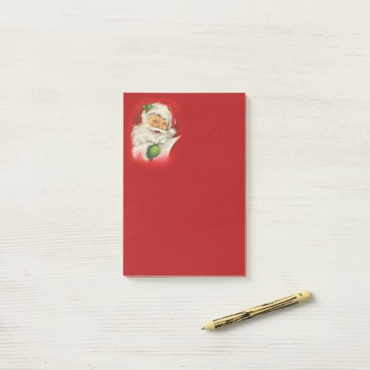  kerstman post-it® notes (Op bureau)
