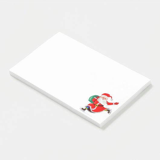 Kerstman Post-it® Notities Notes (Schuin)