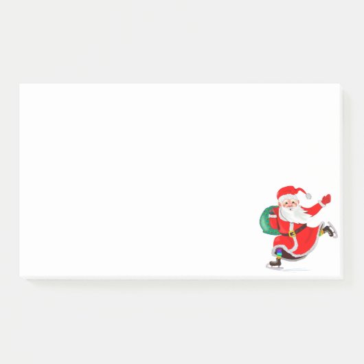 Kerstman Post-it® Notities Notes (Voorkant)