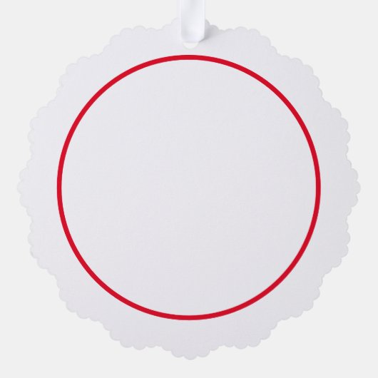 Kerstman postbode en eksters ornament kaart (Achterkant)