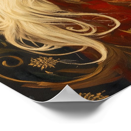 kerstman poster (Hoek)