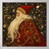 kerstman poster (Voorkant)