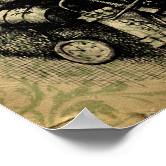  kerstman poster (Hoek)