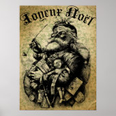  kerstman poster (Voorkant)