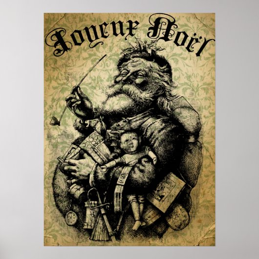  kerstman poster (Voorkant)