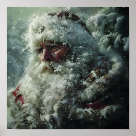 Kerstman Poster (Voorkant)
