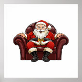 Kerstman Poster (Voorkant)