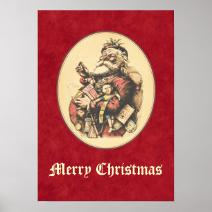 kerstman poster