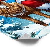 Kerstman Poster (Hoek)