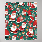 Kerstman Poster (Voorkant)