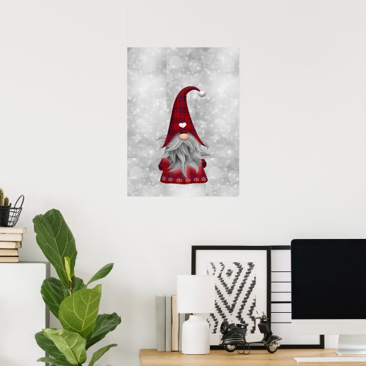 Kerstman poster (Thuiskantoor)