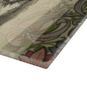 Kerstman presenteert Scrooge Snijplank (Hoek)