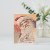 Kerstman Prettig Kerstfeest Feestdagenkaart (Staand voorkant)